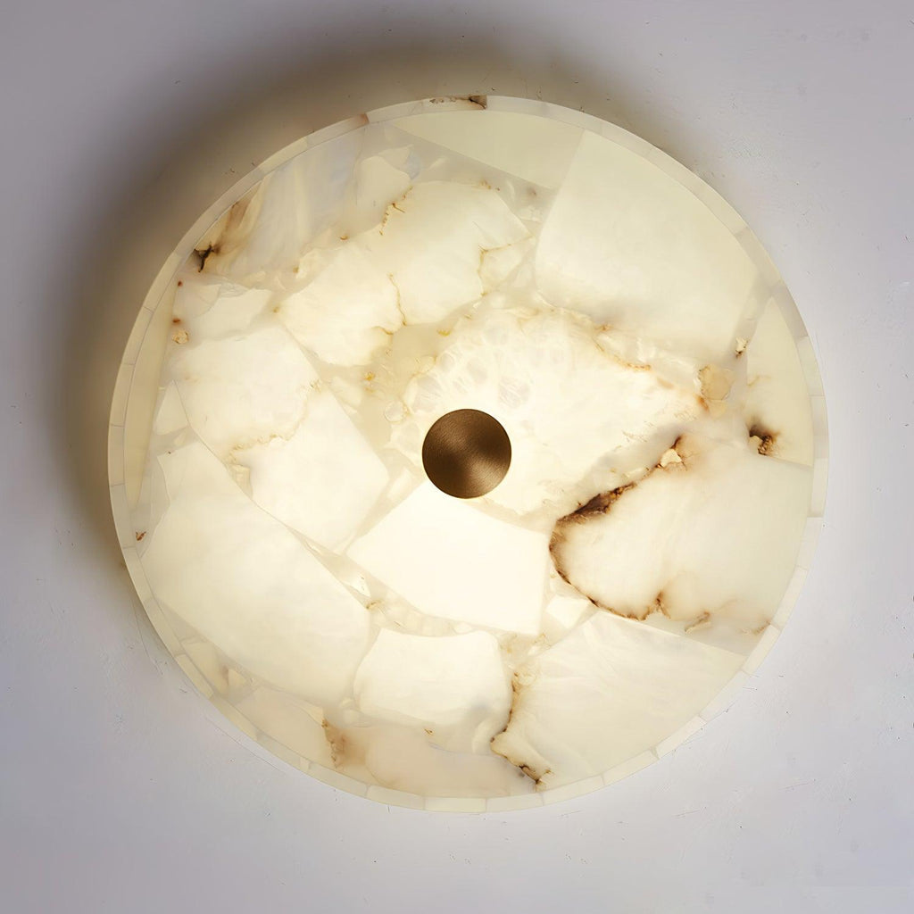 Alabast loftlampe