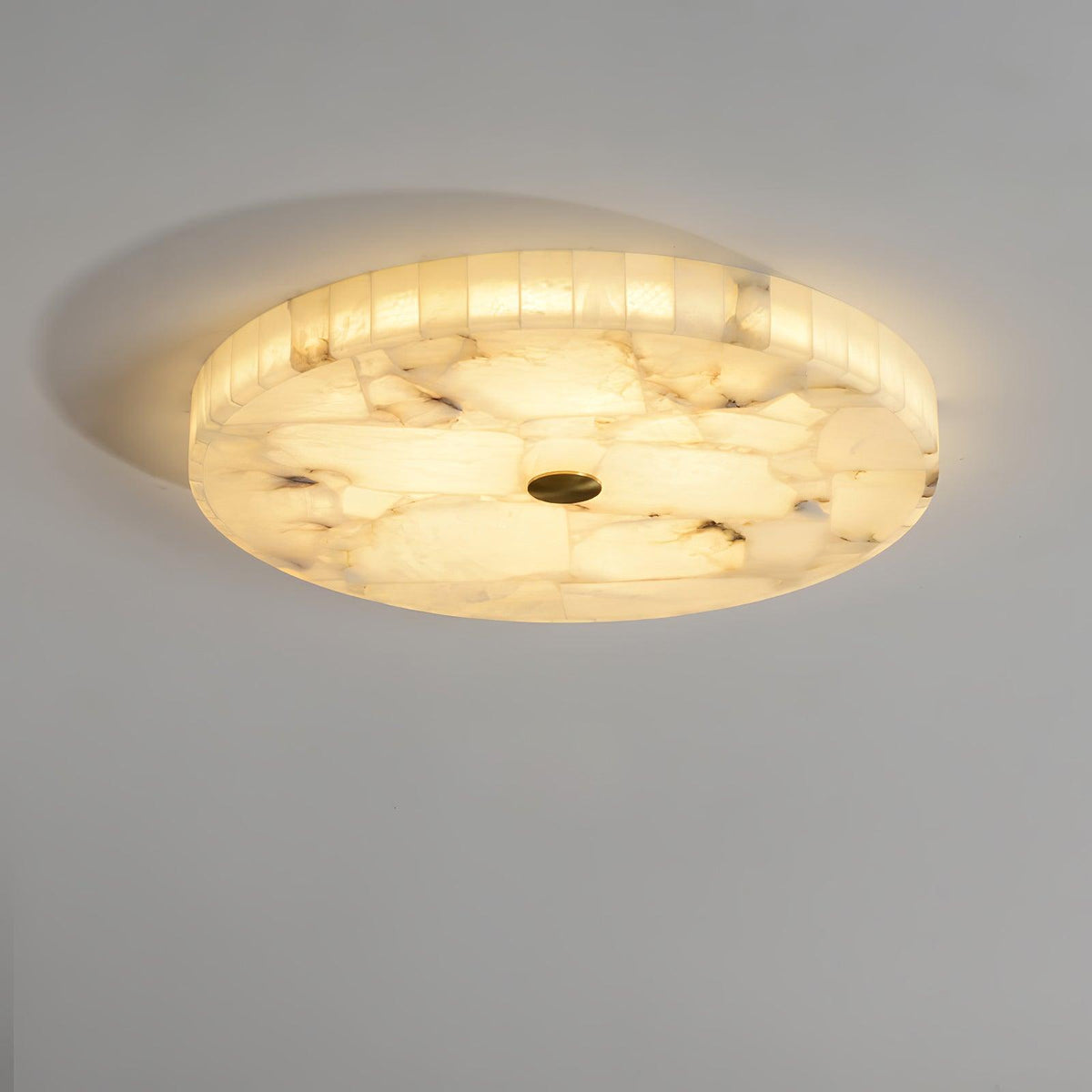 Alabast loftlampe