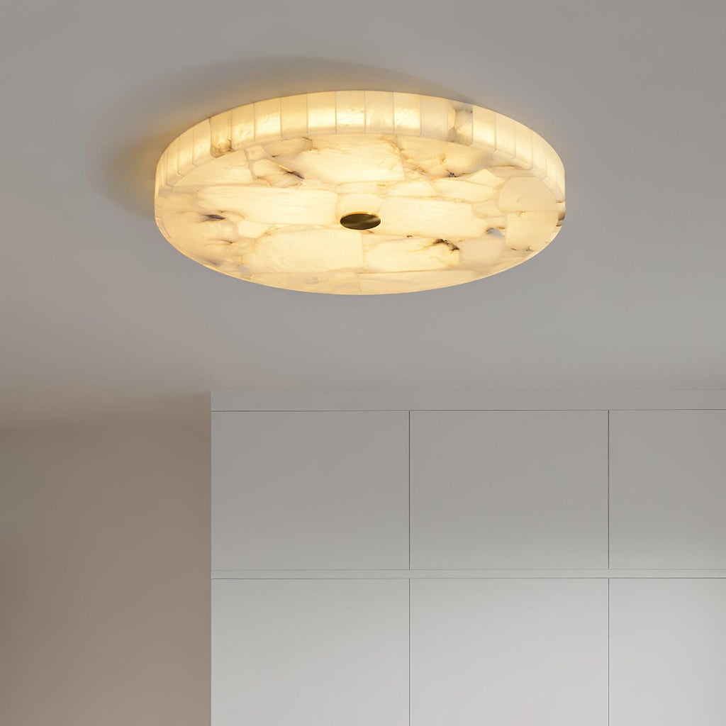 Alabast loftlampe