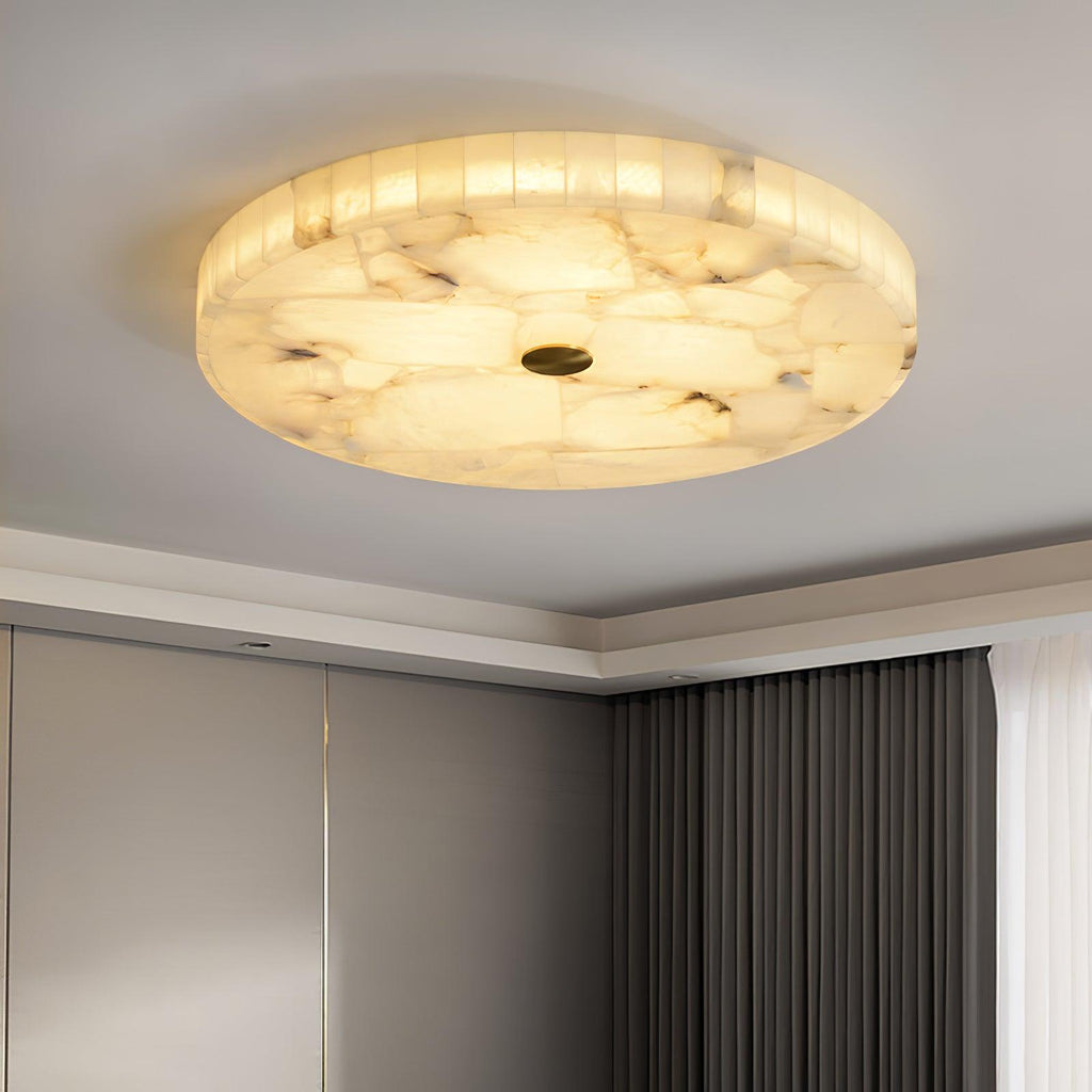 Alabast loftlampe