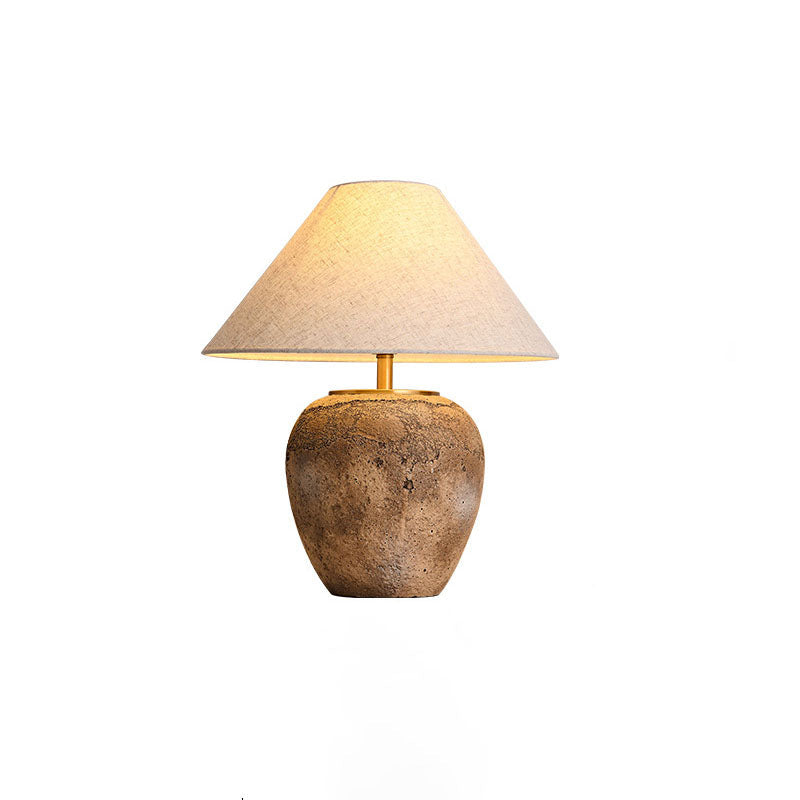 Keramisk bordlampe