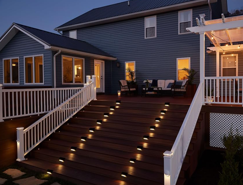 SOLGLIM – Solar LED Væglampe 5-pak