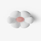 Loftlampe med seks blomsterblade