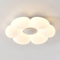 Loftlampe med seks blomsterblade