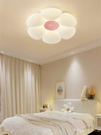 Loftlampe med seks blomsterblade