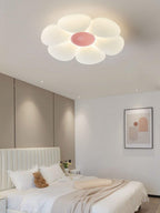 Loftlampe med seks blomsterblade