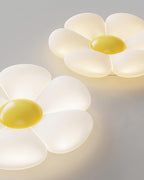 Loftlampe med seks blomsterblade