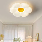 Loftlampe med seks blomsterblade
