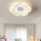 Loftlampe med seks blomsterblade