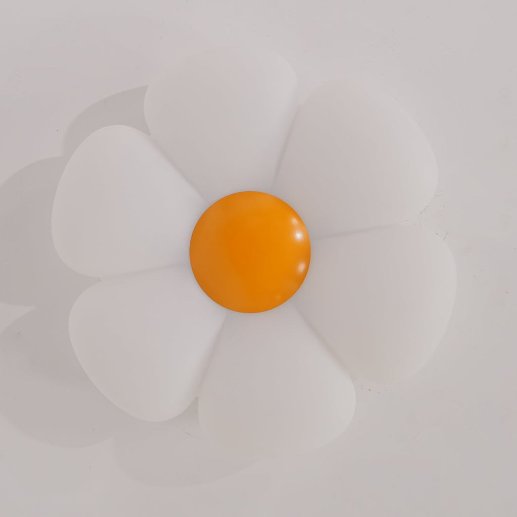 Loftlampe med seks blomsterblade