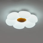 Loftlampe med seks blomsterblade