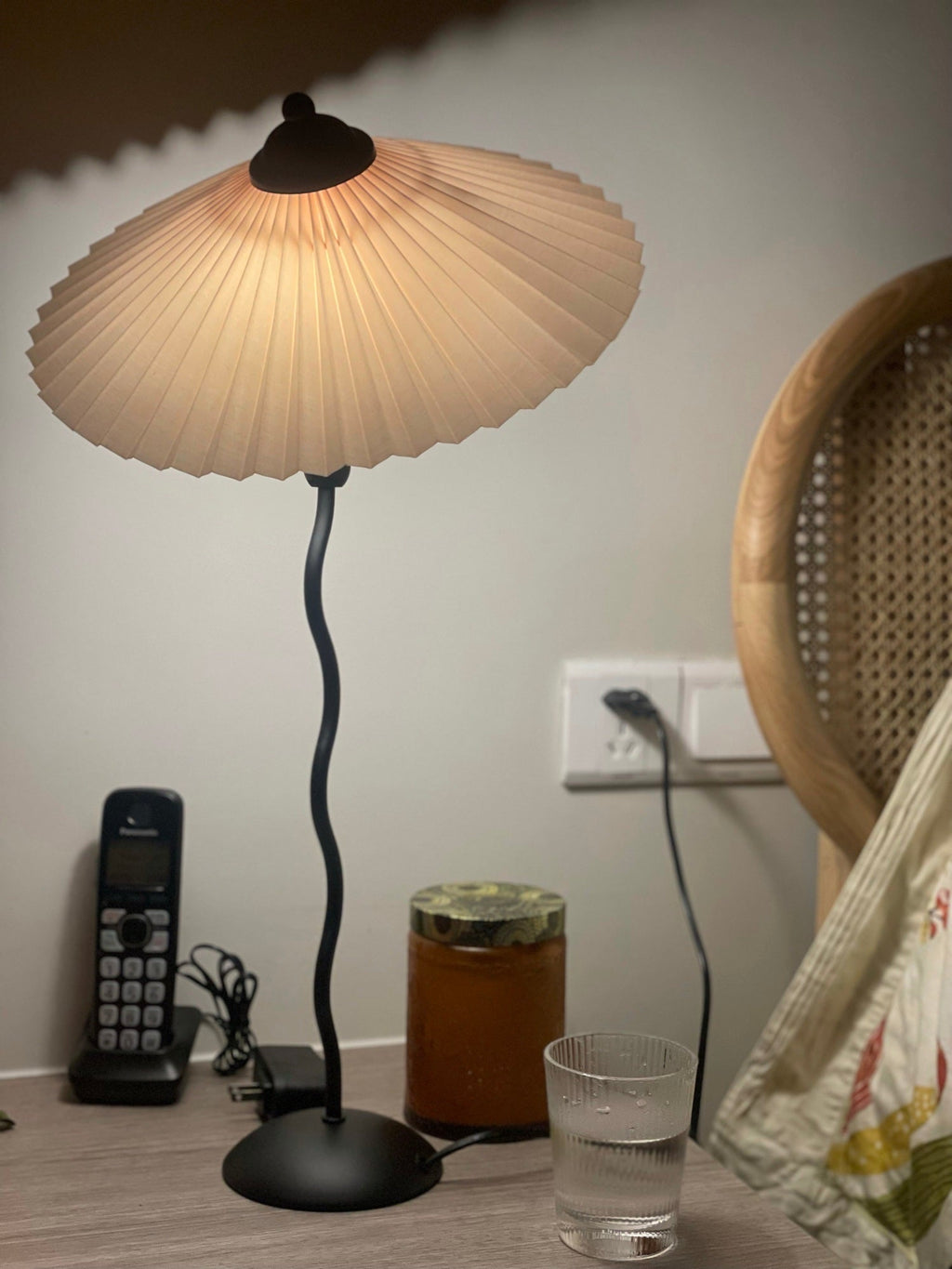 Squiggle-bordlampe