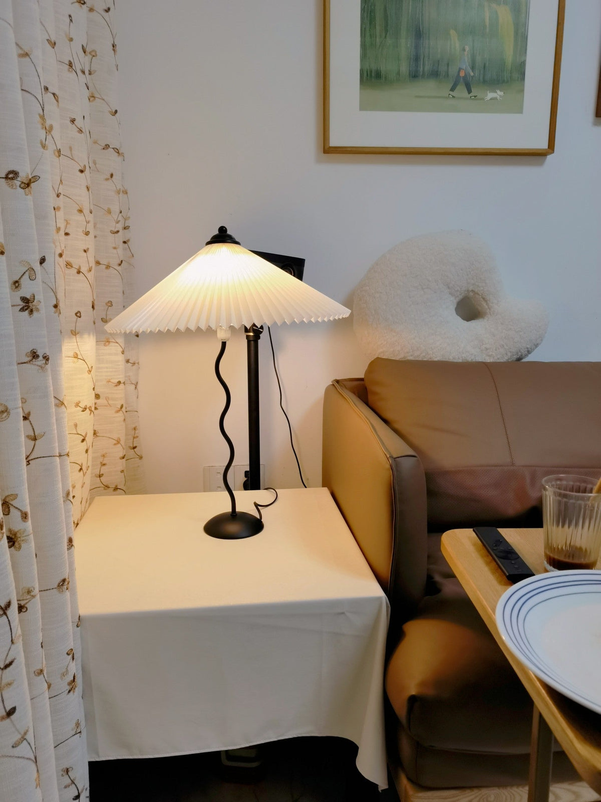Squiggle-bordlampe