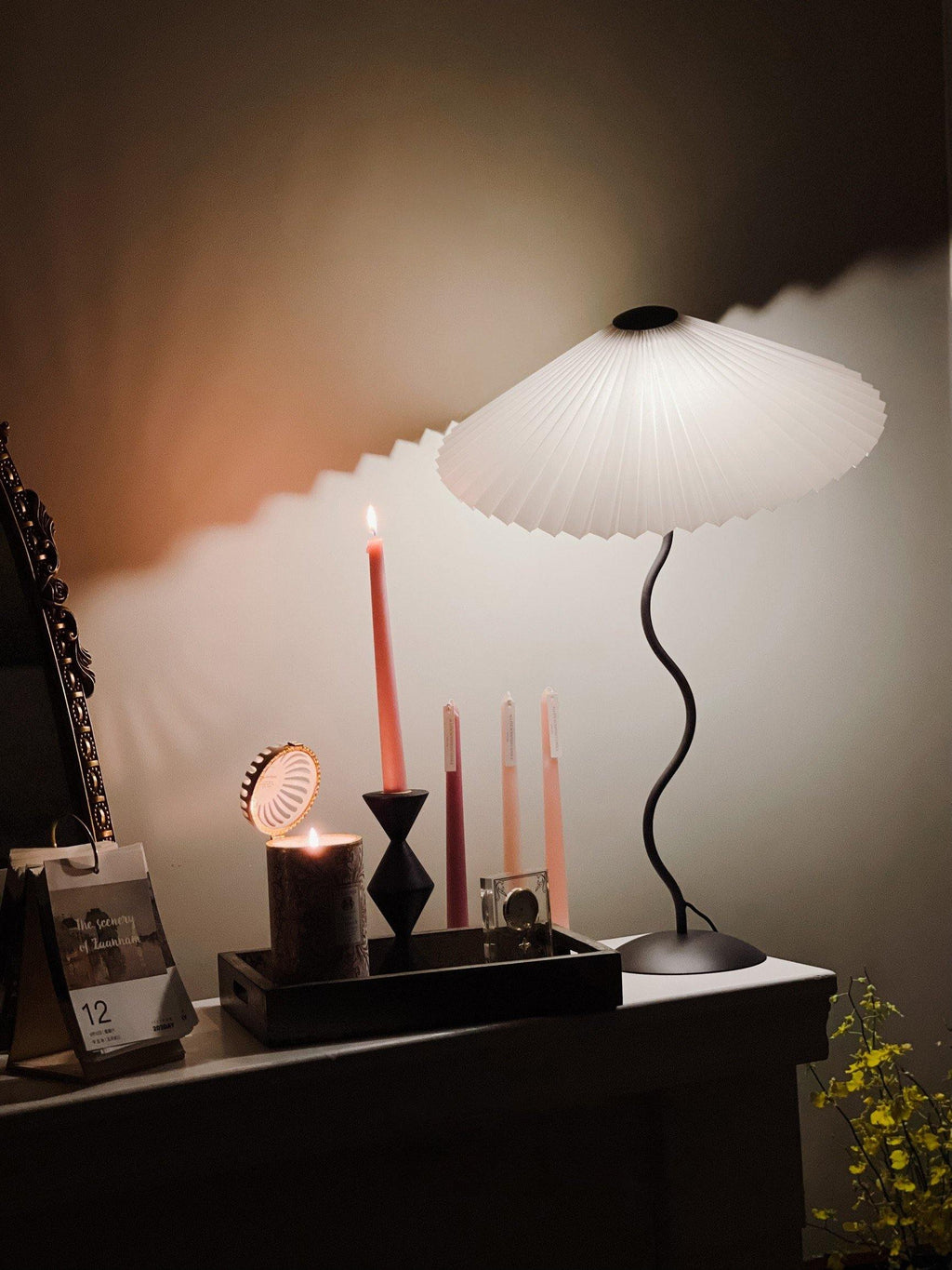 Squiggle-bordlampe