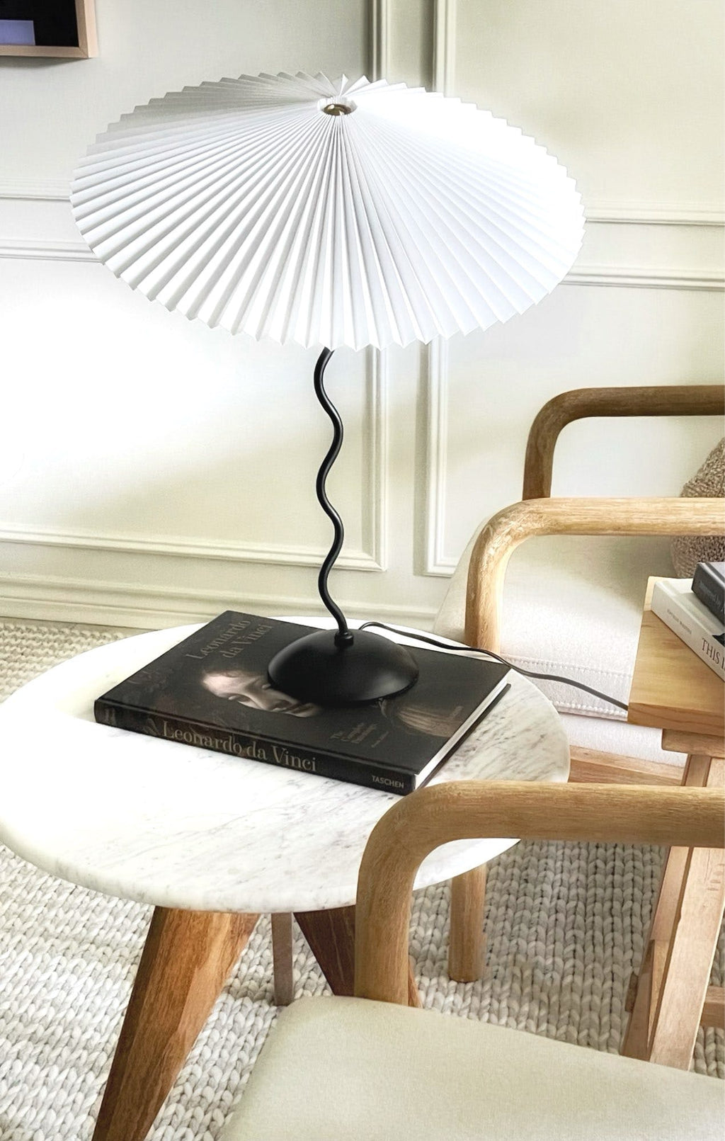 Squiggle-bordlampe