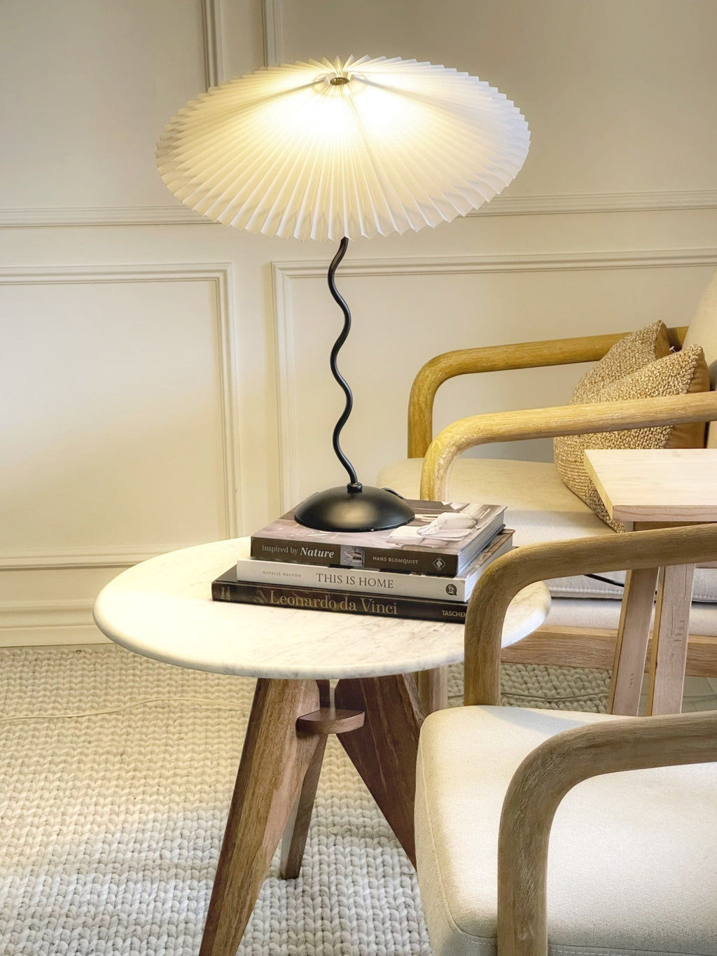 Squiggle-bordlampe