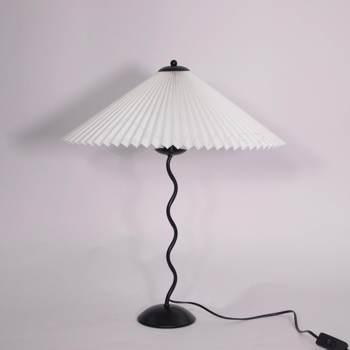 Squiggle-bordlampe