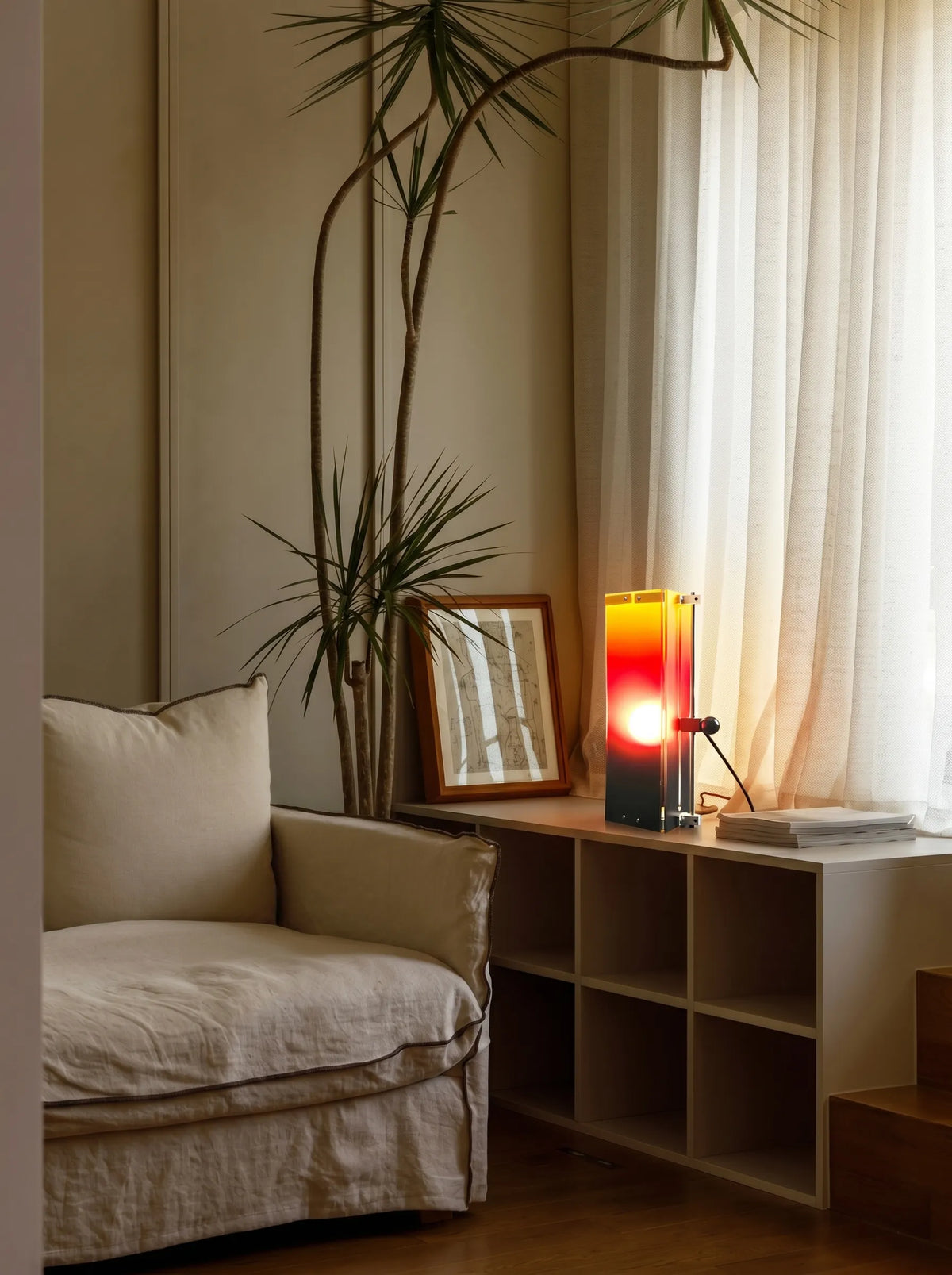 Sunset interaktiv lampe