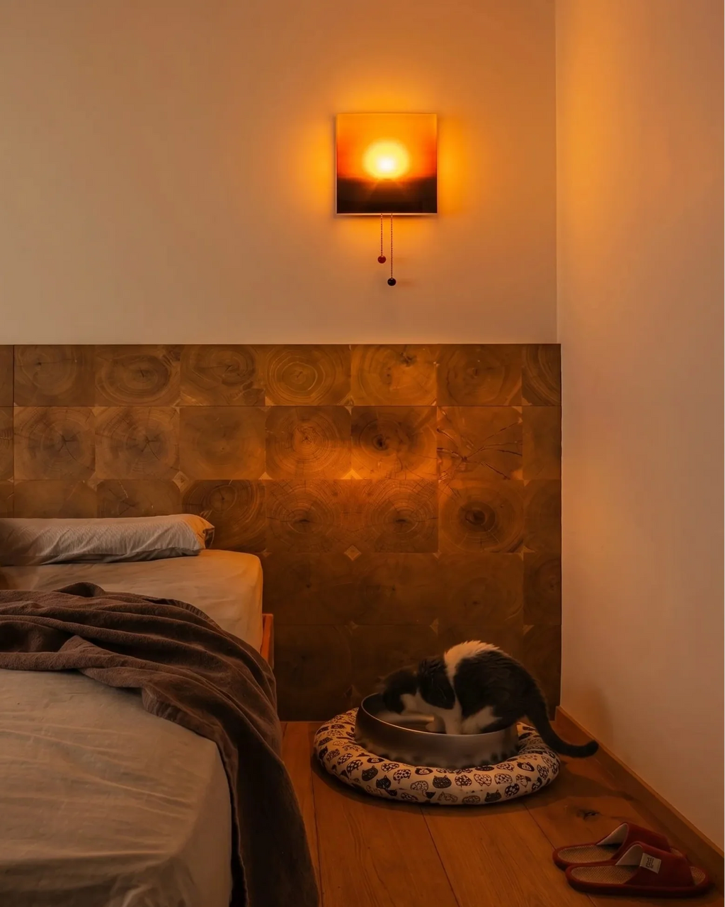 Sunset interaktiv lampe