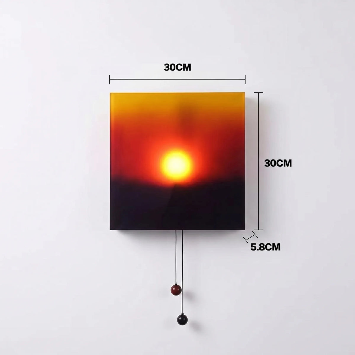 Sunset interaktiv lampe