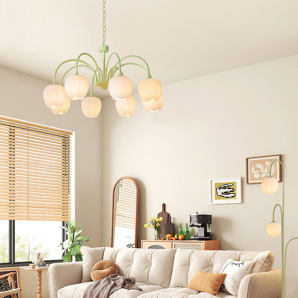 Tulip loftlampe