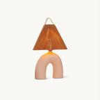 Volta keramisk bordlampe