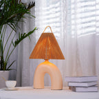 Volta keramisk bordlampe