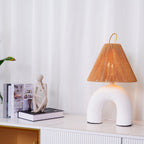 Volta keramisk bordlampe