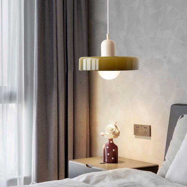 BAUHAUS – Pendellampe Glas Farvet