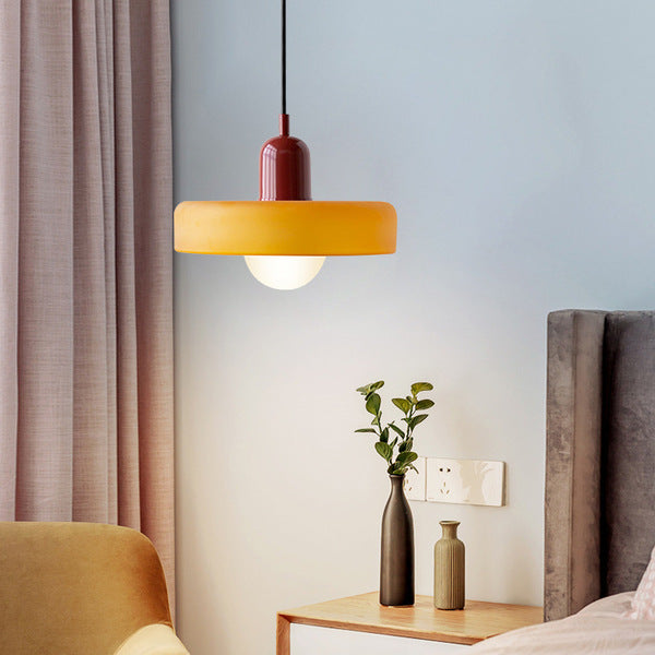 BAUHAUS – Pendellampe Glas Farvet