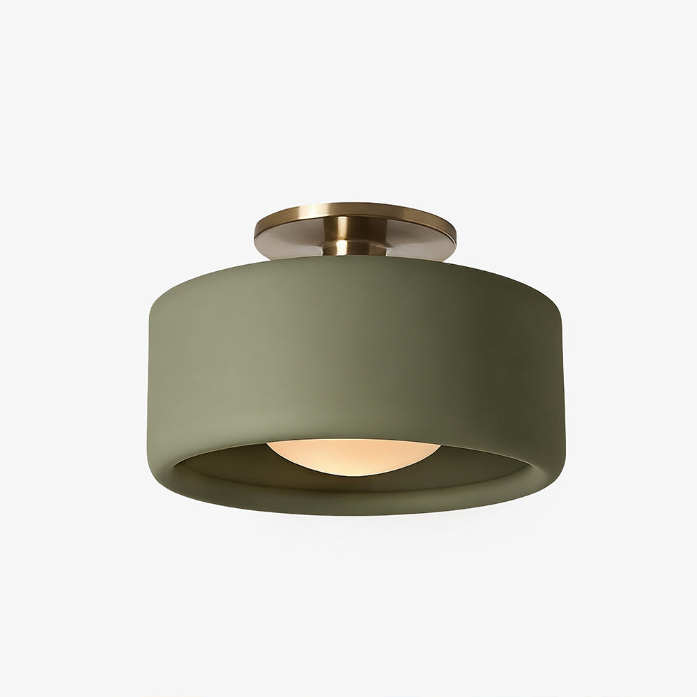 Porcelæns loftlampe