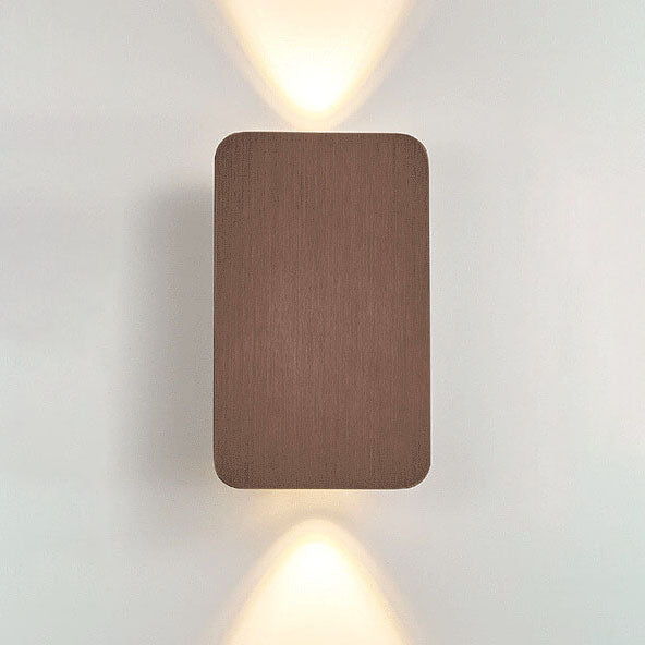 Rektangulær LED væglampe