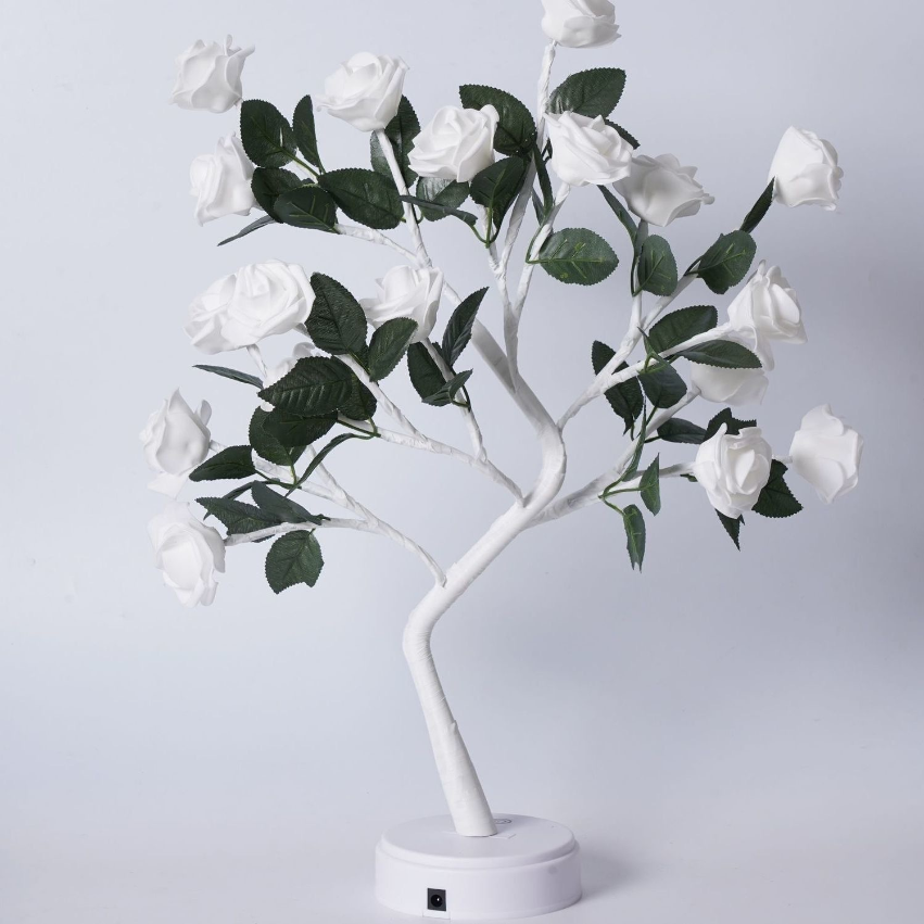 FLORAFLAME – LED Blomsterlampe Dekorativ