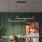 VERONA – LED Pendellampe Guld/Sort