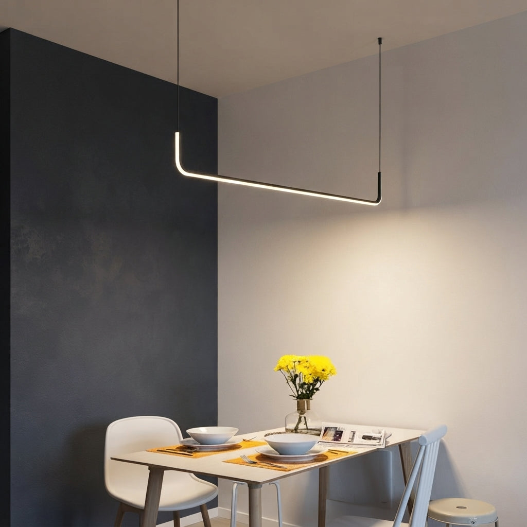 VERONA – LED Pendellampe Guld/Sort