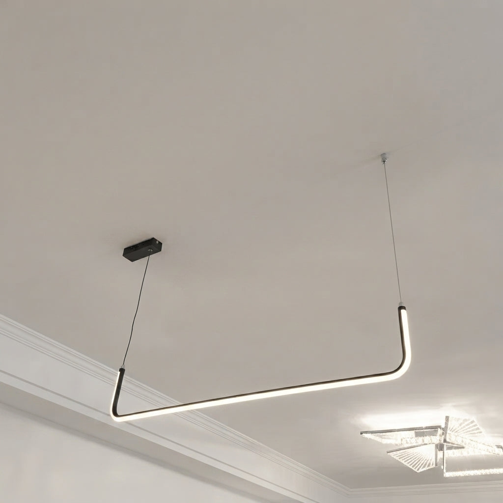 VERONA – LED Pendellampe Guld/Sort