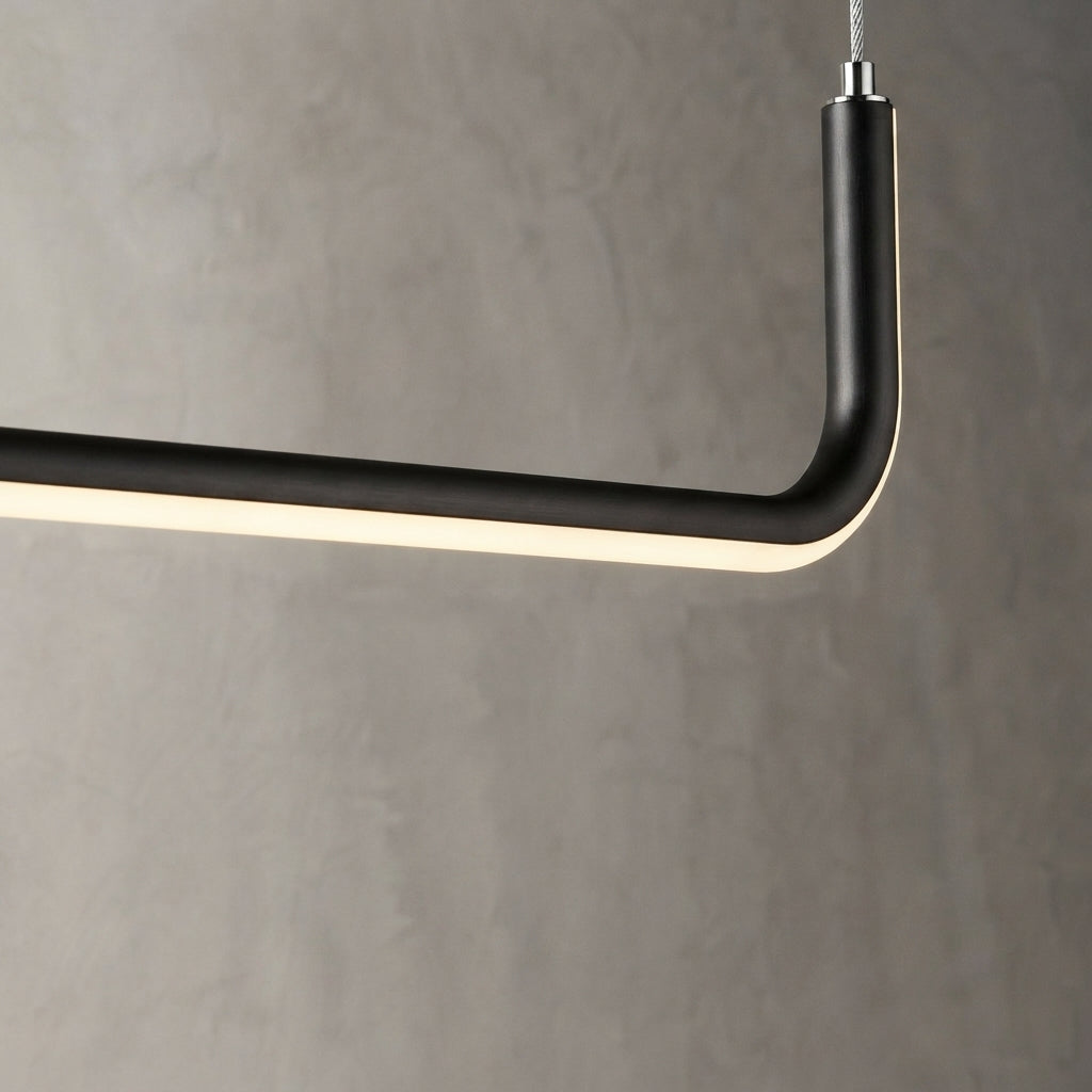 VERONA – LED Pendellampe Guld/Sort