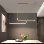 VERONA – LED Pendellampe Guld/Sort