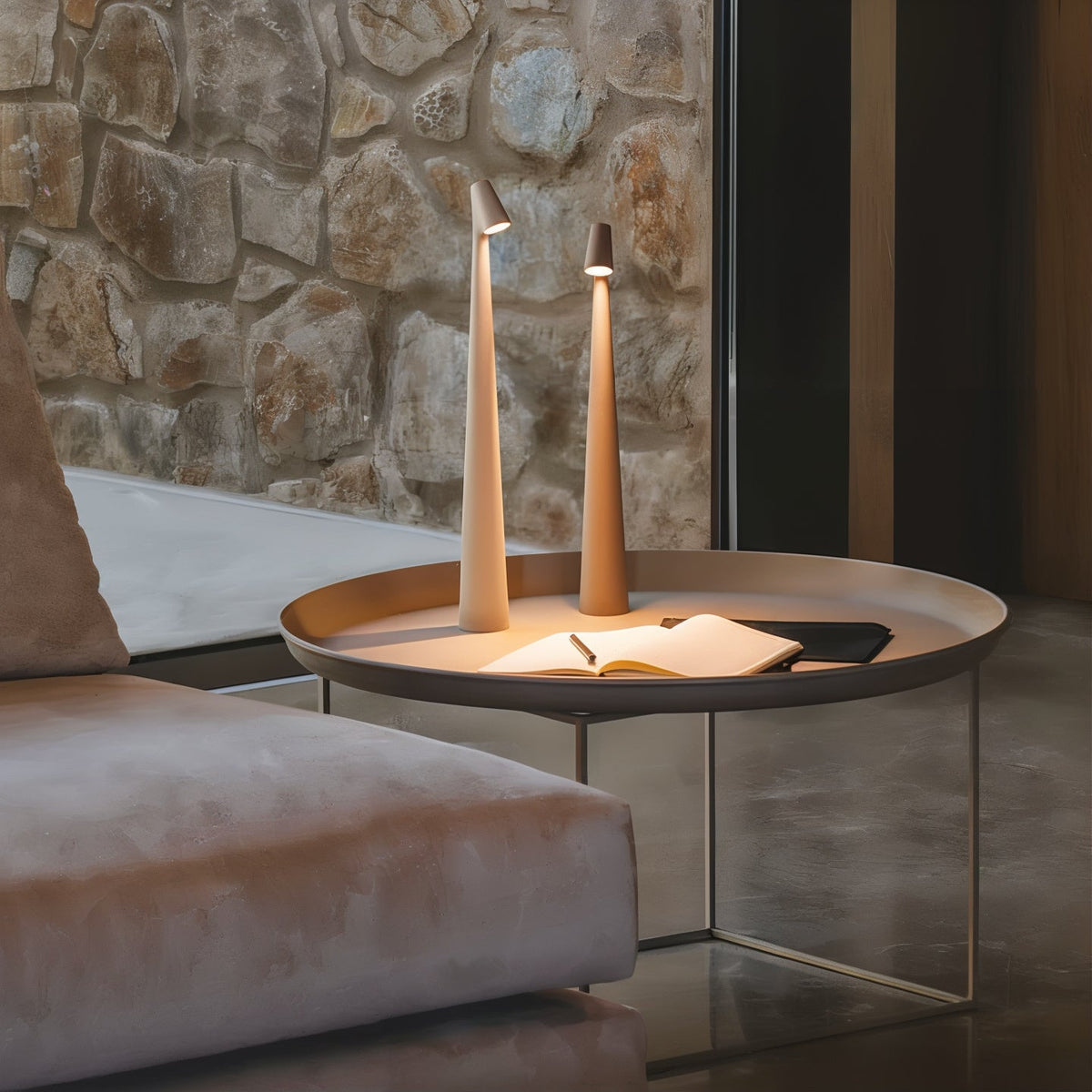 GLOWTAP – Genopladelig LED Bordlampe