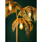 Palmetræ gulvlampe