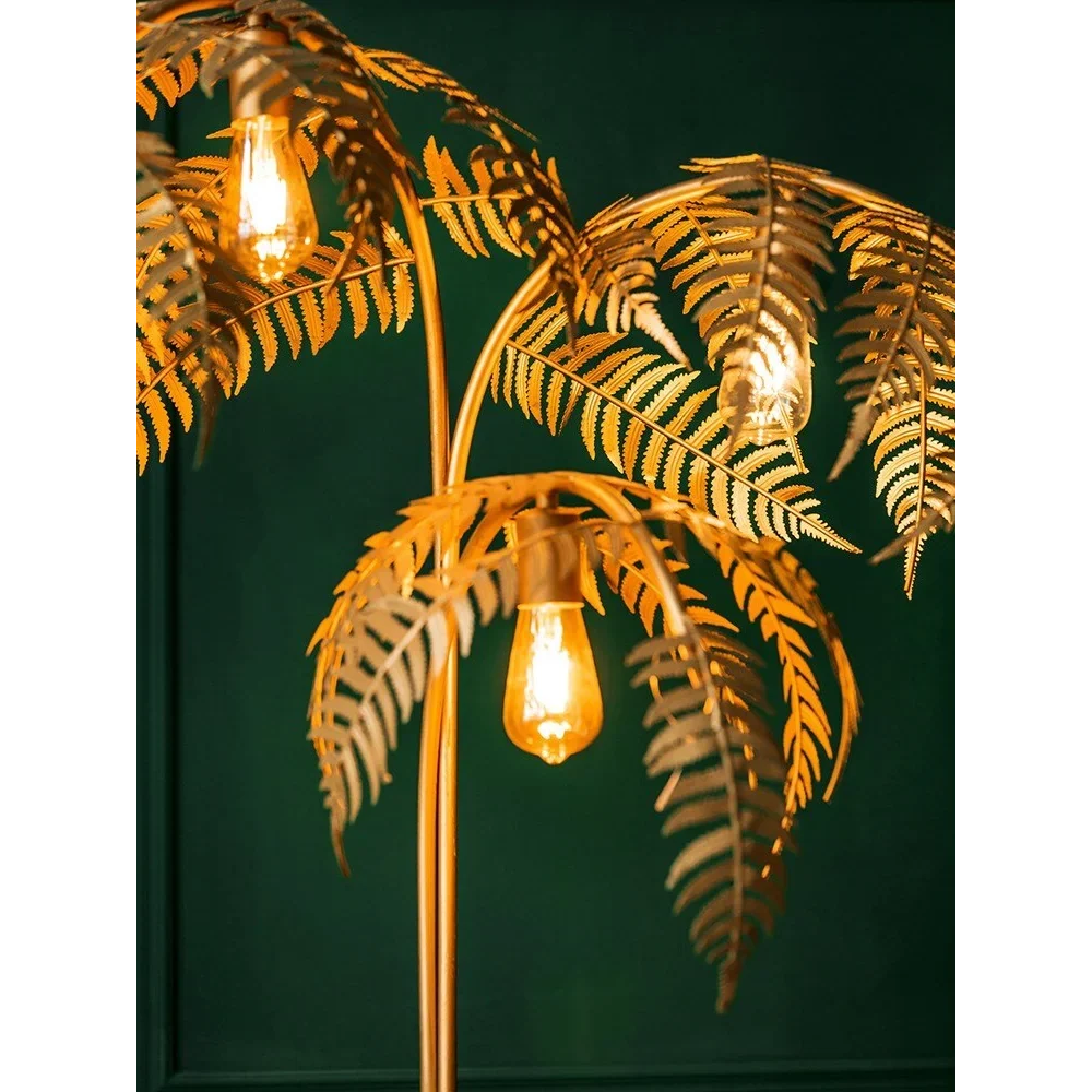 Palmetræ gulvlampe