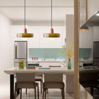 BAUHAUS – Pendellampe Glas Farvet