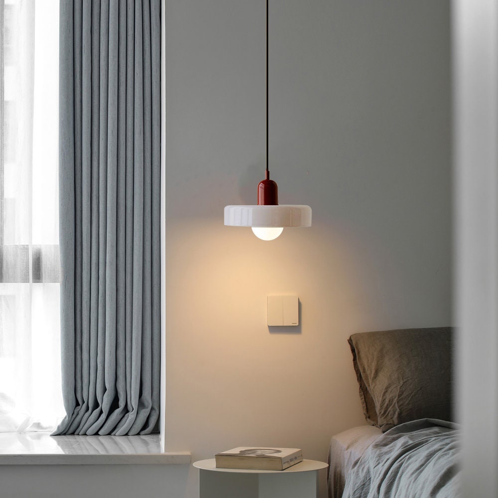 BAUHAUS – Pendellampe Glas Farvet