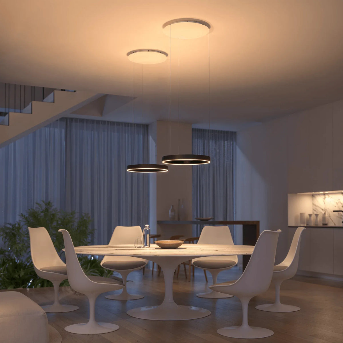 SOLARA – LED Ringpendel Dæmpbar