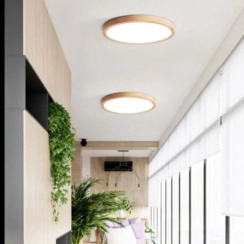 VESTRA – LED Loftlampe Træ