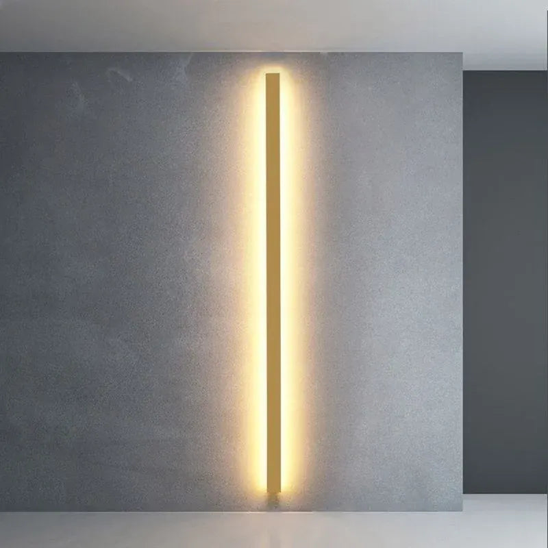 SIENA – LED Væglampe Guld/Sort