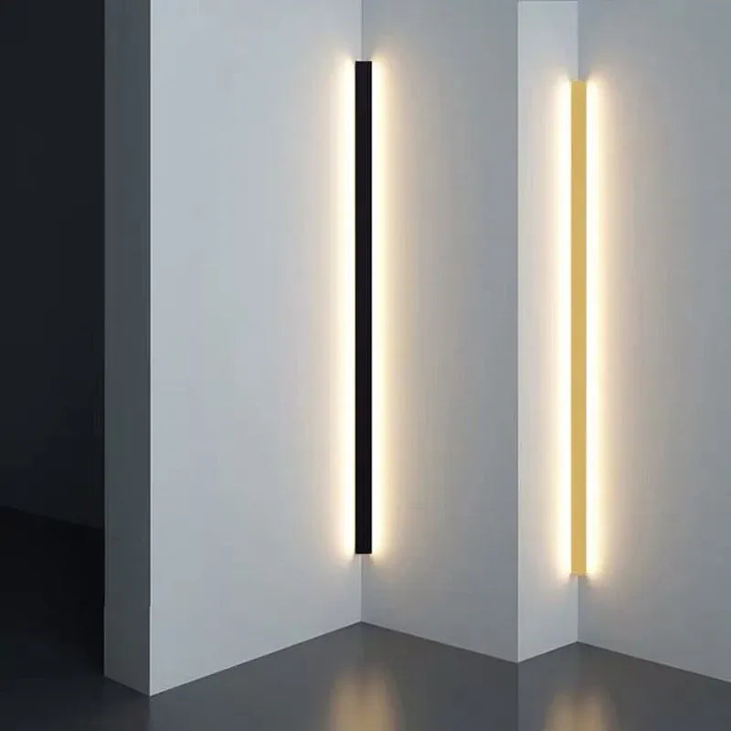 SIENA – LED Væglampe Guld/Sort