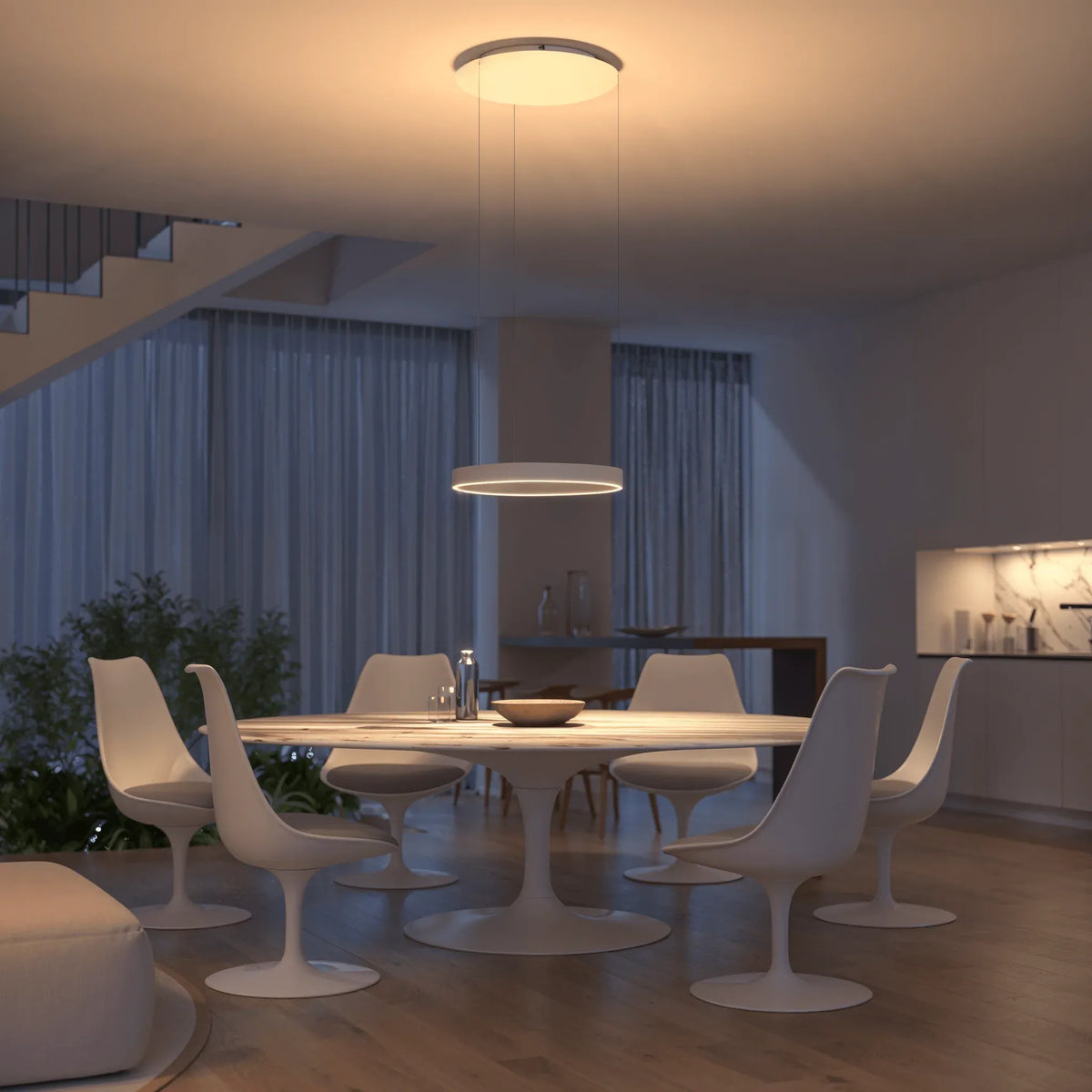 SOLARA – LED Ringpendel Dæmpbar