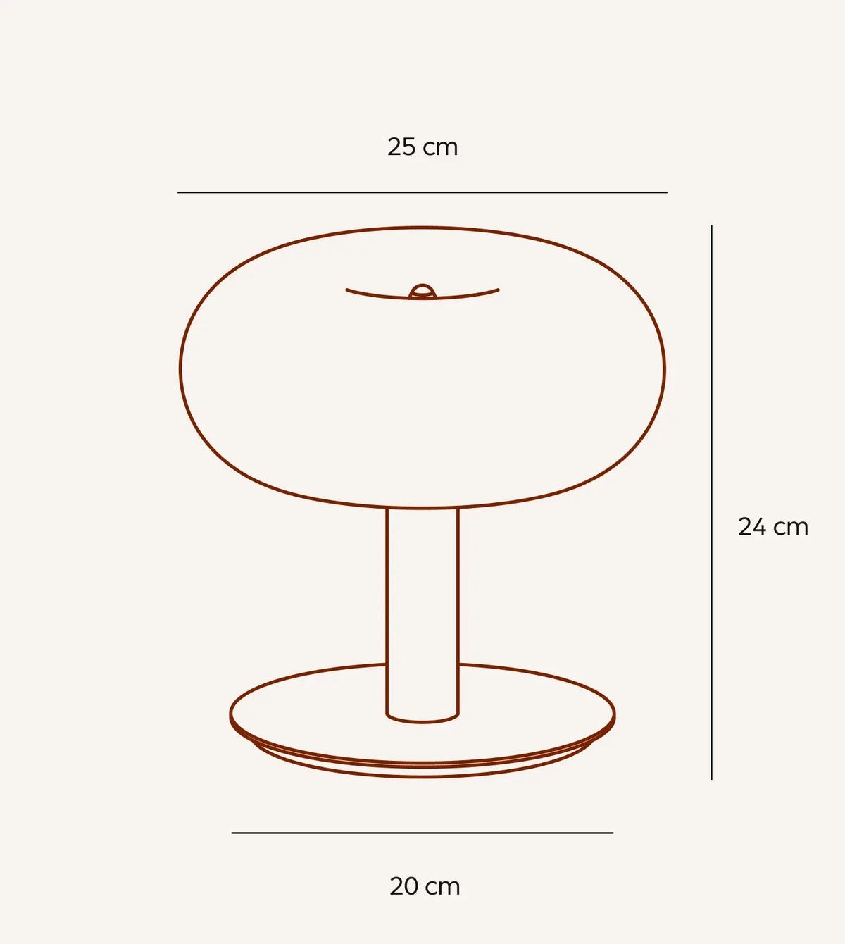 LUMIO – LED Bordlampe Dæmpbar