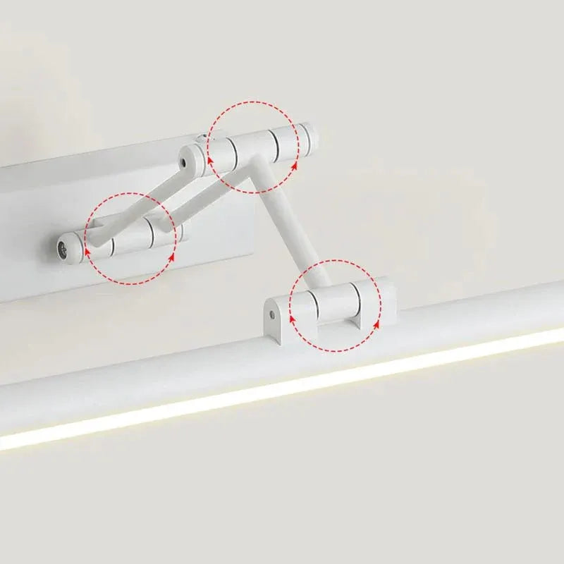 NOVIA – LED Væglampe Sort/Hvid